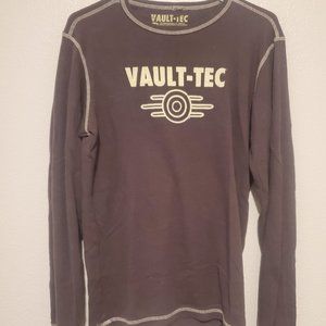 Rare mid 2000's Bethesda Vault Tec Sweater - Medium - Brown